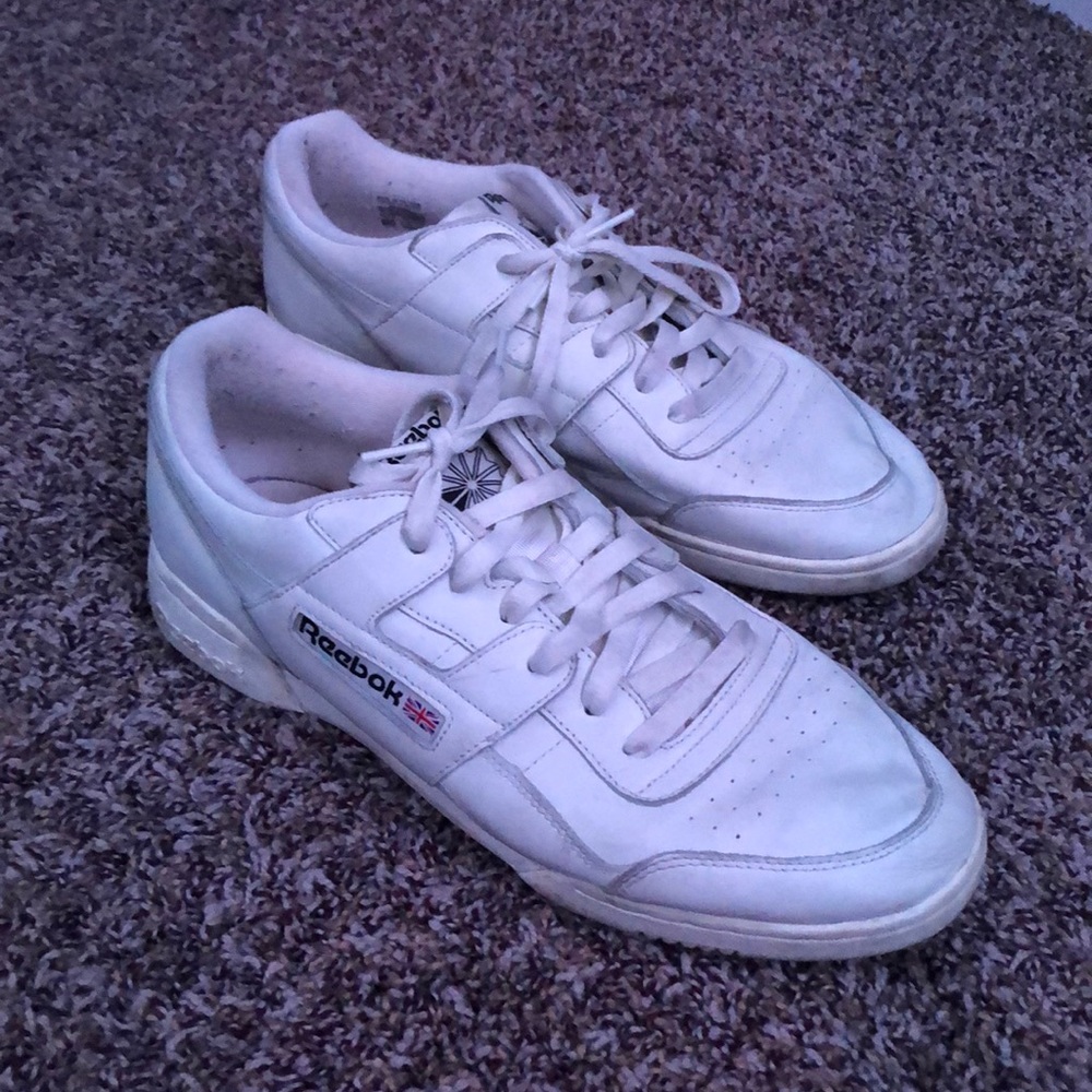White Reebok Classics